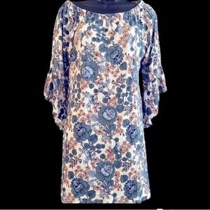 Wrapper off shoulder Dress